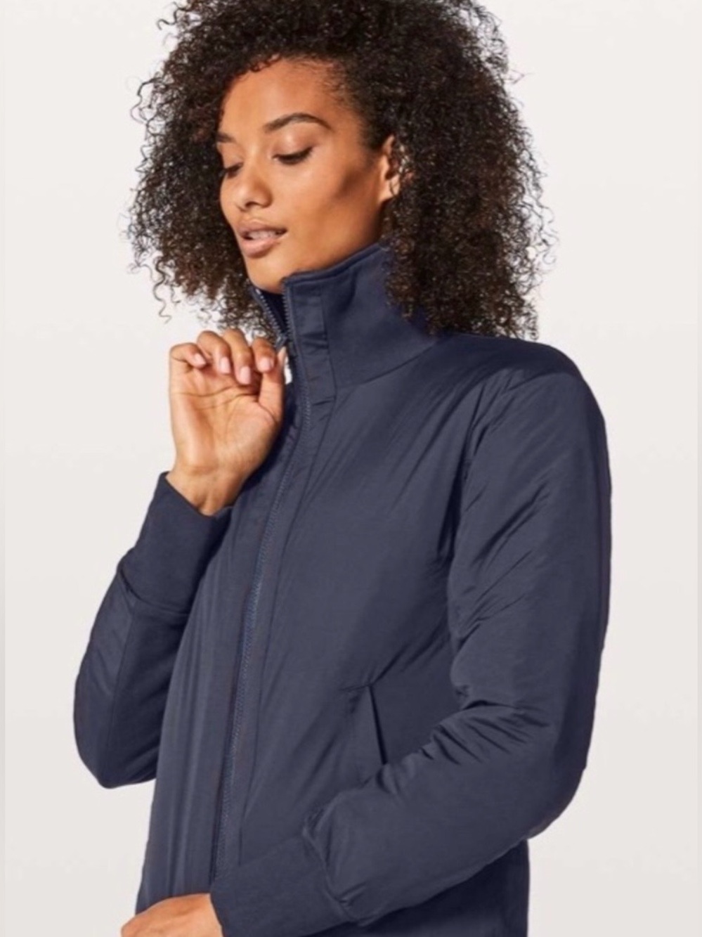 Lululemon Reversible Forever Warm Jacket Navy Size 4